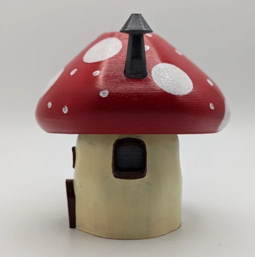 Fantasy Mushroom House Dice Tumbler - Image 2