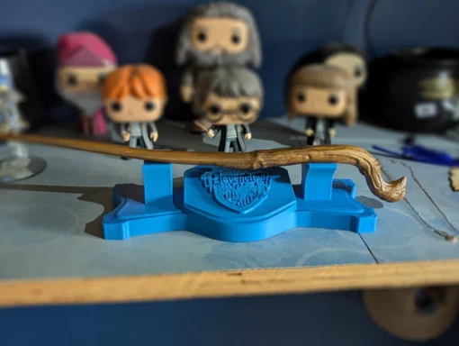 Blue Wizarding House Wand Stand - Image 3