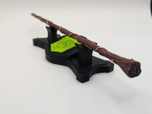 Green Wizarding House Wand Stand