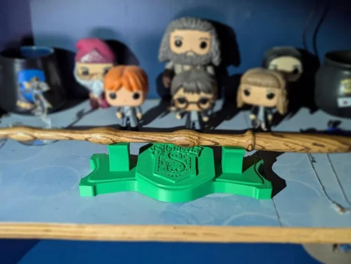 Green Wizarding House Wand Stand - Image 6