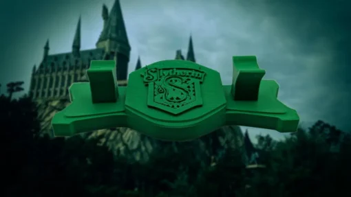 Green Wizarding House Wand Stand - Image 2