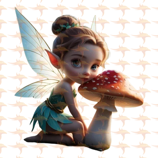 Fairy Chibi Girls Clipart Set 1 - Image 15