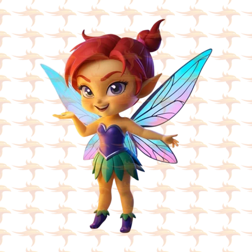 Fairy Chibi Girls Clipart Set 1 - Image 16