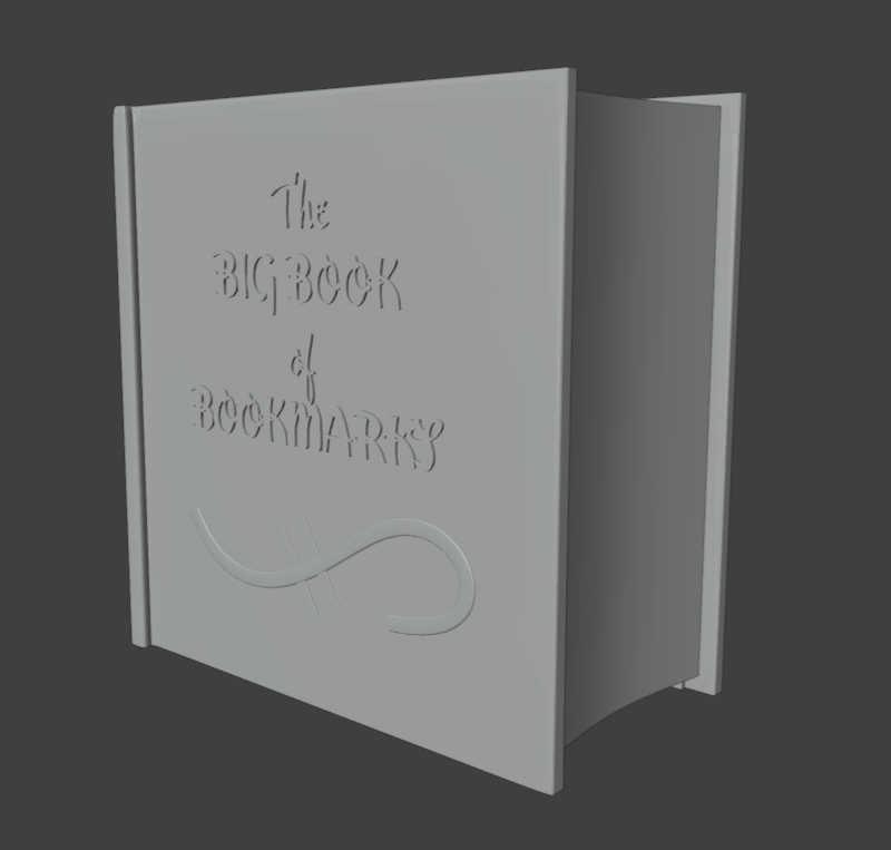 Book Bookmark Holder stl/obj - Image 4