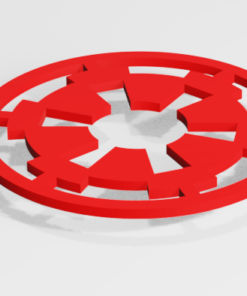 Alternative view of Free Insignia Disks STL/OBJ