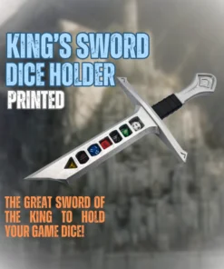 King's Sword Dice Holder