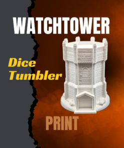 Medieval Watch Tower Dice Tumbler