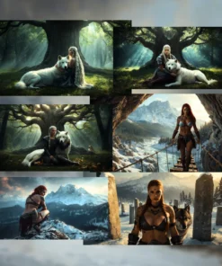 Alternative view of Nordic Digital Wallpapers